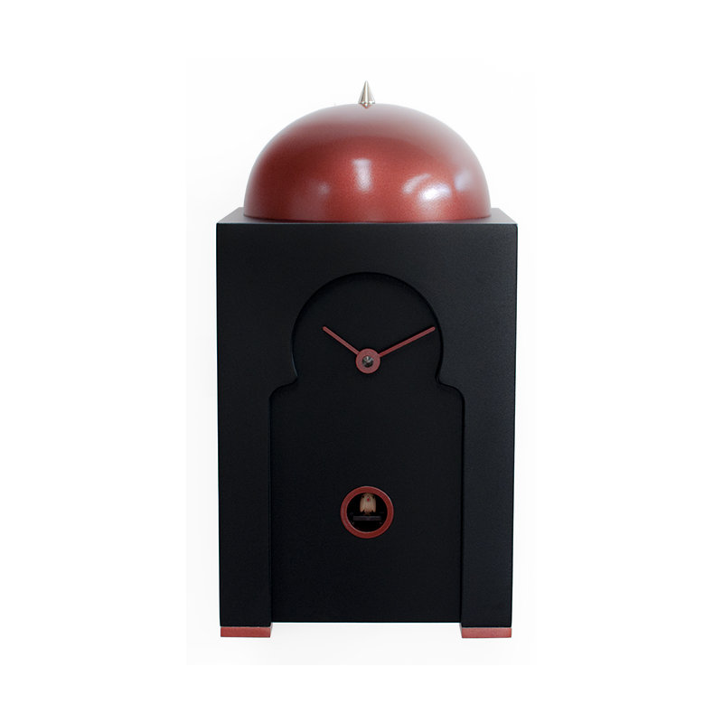 Modern & Contemporary Analogue Tabletop Clock, Black