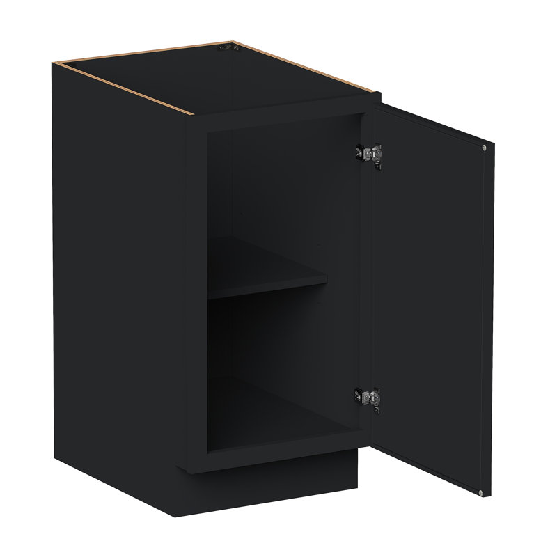 Armoire de cuisine à porte pleine grandeur L 18 po x P 24 po x H 34,5 po prête à assembler, 18"