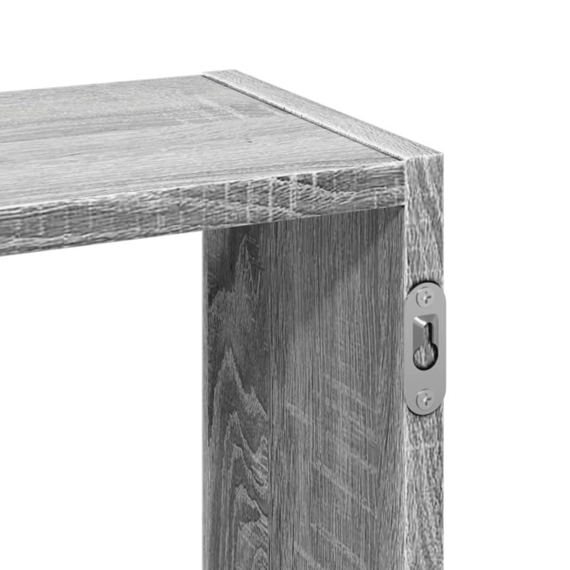 Ricchetti Floating Shelf, Grey Sonoma