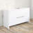 Meraris 59.125'' Single Bathroom Vanity with Quartz/Ceramic Undercount Sink Top