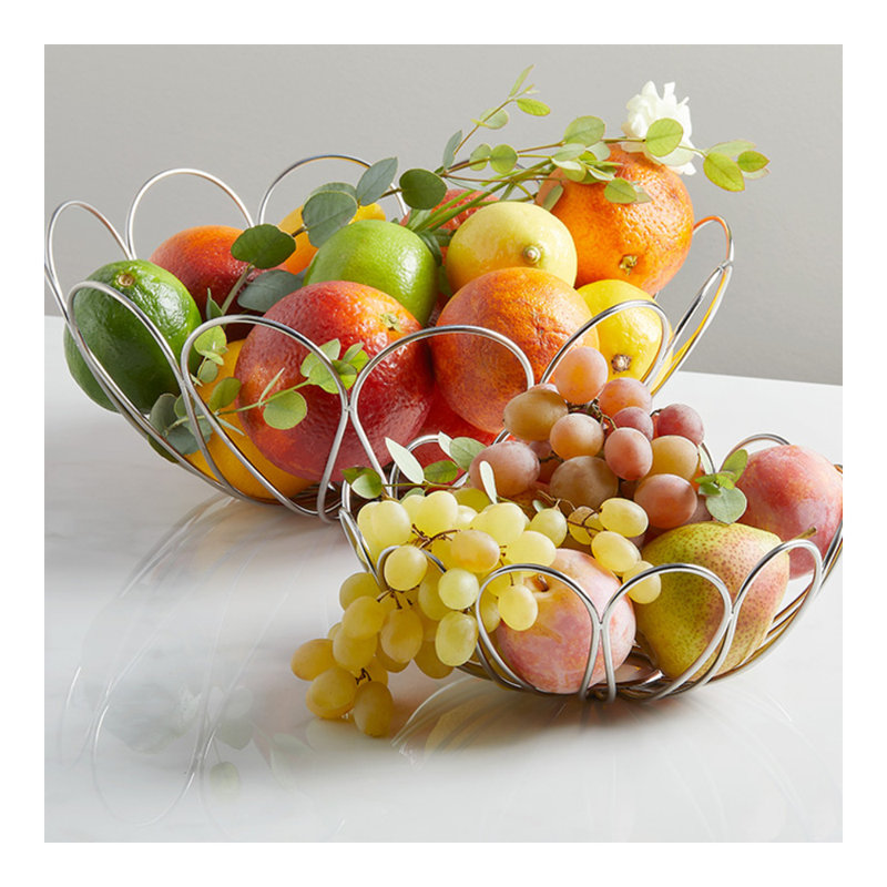 Paniers en fleurs