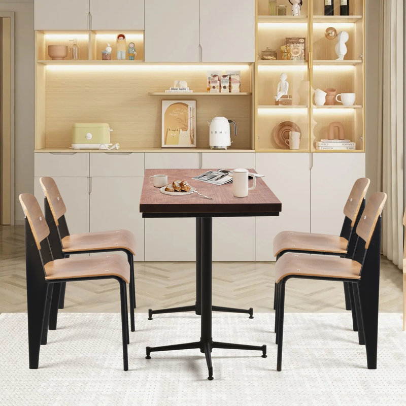 Tabouret court 18,9 po Haalah, Chêne