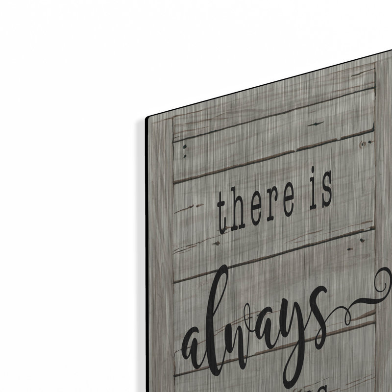 «Be Grateful» par Cindy Jacobs, art mural en métal de luxe, 12 po x 36 po