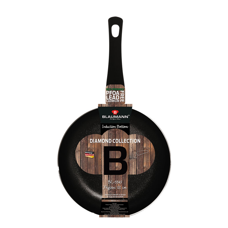 Blaumann Aluminum Non-Stick 2 Piece Frying Pan Set, 20 cm/24 cm