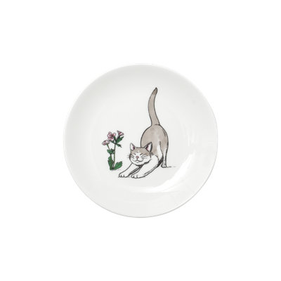 Assiette 5 po Thibaud Herem Objet (chat)