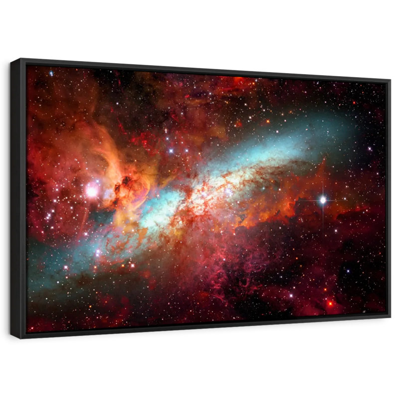 Galaxy Nebula Canvas Print, 29" H x 43" W
