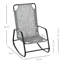 Chaise berçante pour l'extérieur