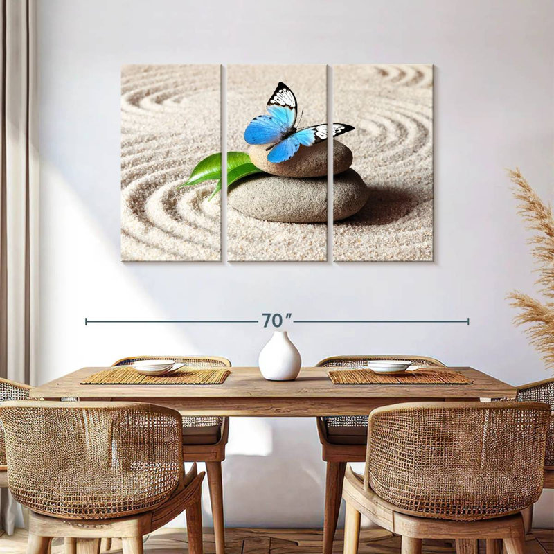 Peaceful Butterfly, 36" H x 57" W