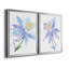 «Columbine Bloom I», ensemble de 2 peintures sur toile encadrées-1508730242-1508730245