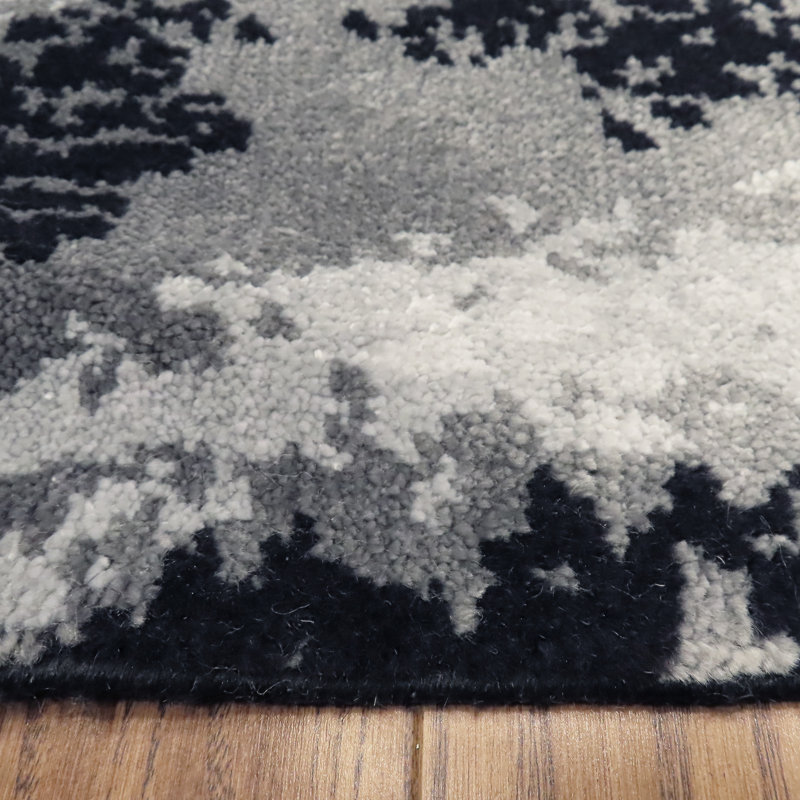 Timeless Abstract Area Rug, Rectangle 6' x 9'