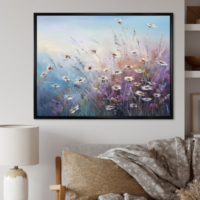 " Purple Wildflowers Whispering Breeze I "
