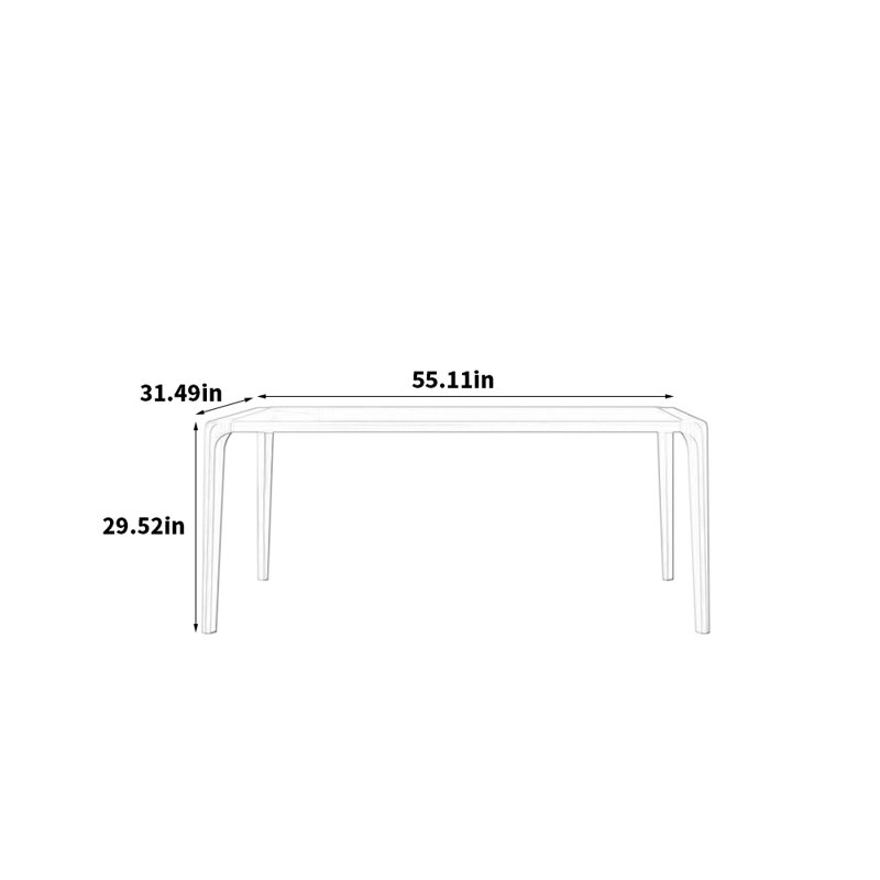 Vadwala, 29.52"H x 55.11"L x 31.49"W