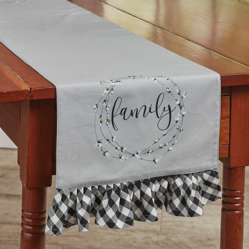   Bouquet Of Grace Table Runner 13" X 54"
