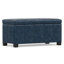 Repose-pieds rectangulaire avec rangement relevable Dover-1893107490