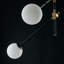 Enoch 4 - Light Black/Brushed Gold Unique/Statement Pendant