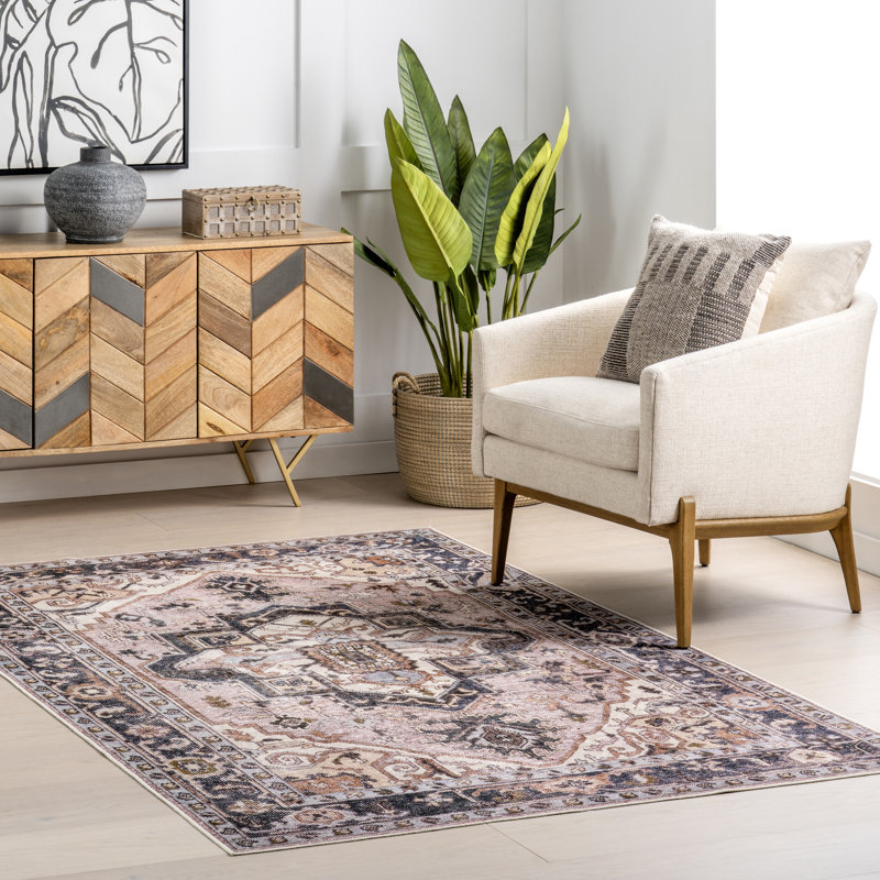  Tapis lavable à la machine Fonia SplashGuard, Rectangle de 5 pi x 8 pi