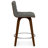 Roland Swivel Upholstered Mid-Century Modern Stool with Padded Seat and Back-1842551712-1842551715