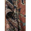 Tapis traditionnel à teinture végétale pré-1900 9 x 13