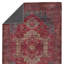 Tapis rouge / bleu lavable à la machine Beesley-155590044