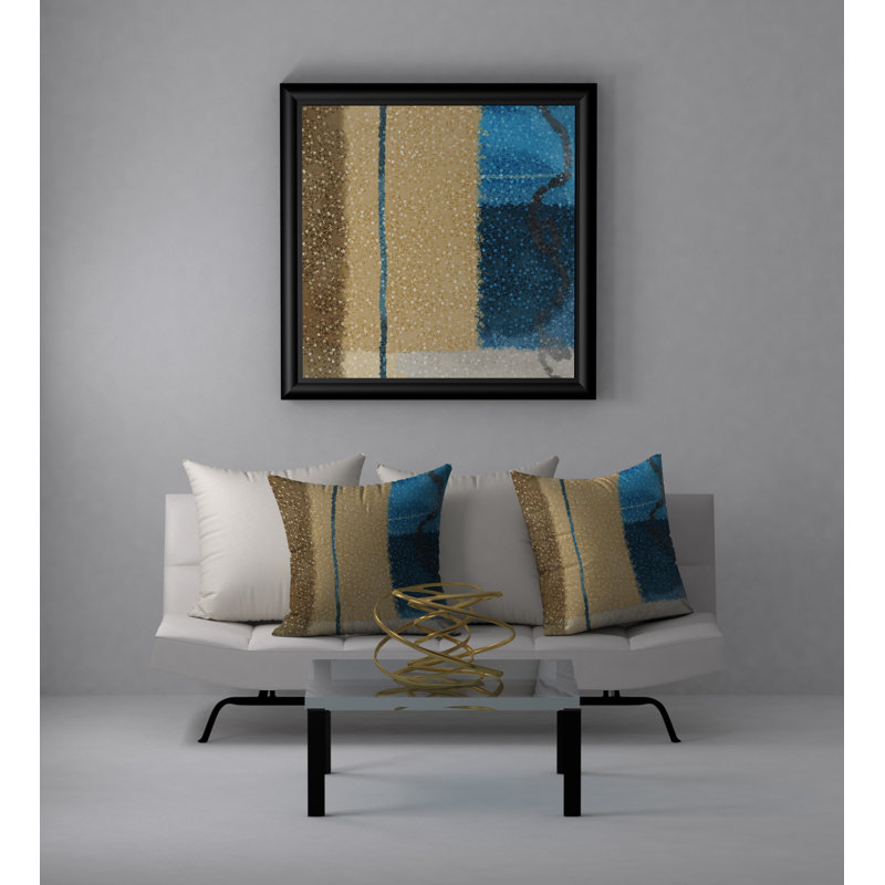 Housse de coussin carrée/insert, 24 po x 24 po