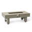 Table de foyer en fer 42 po