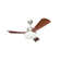 42 In. Smart Indoor Ceiling Fan With 3-colours Led Light And Dimmer And Dc Reversible And App/remote Control