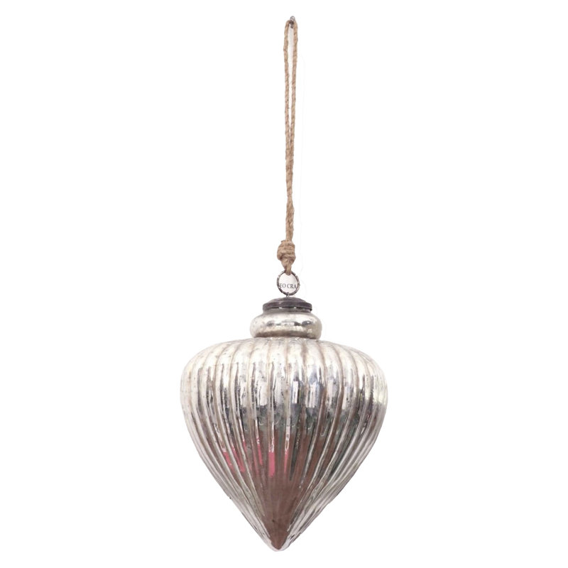 12cm Glass Bauble, 18" H x 14" W x 14" D