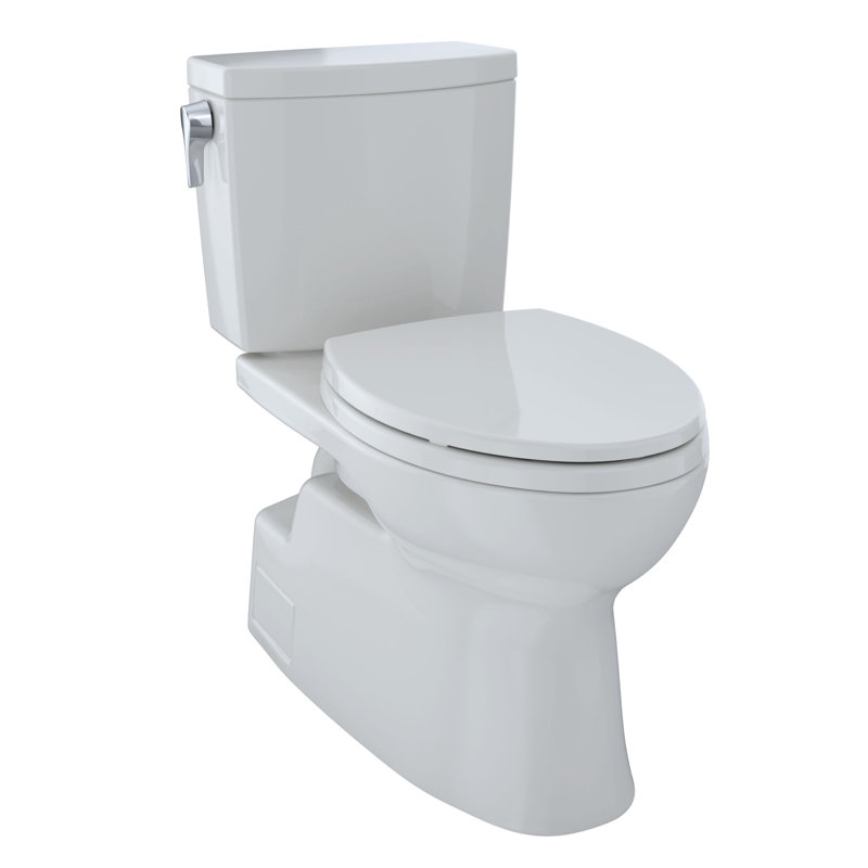Vespin® II 1 GPF Elongated Two-Piece Toilet, Right-Hand, Colonial White