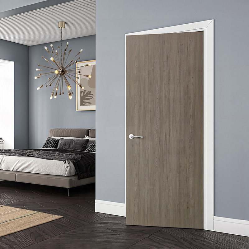 Dalle de porte intérieure en composite à texture creuse durable pour une esthétique améliorée et une installation facile