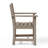 Joubert Plastic Patio Dining Arm Chair-497636722
