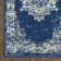 Burnie Oriental Blue/White Area Rug