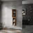 12" Bathroom Side Cabinet, 2-Soft Close Doors, Float Mounting Design, 12*2