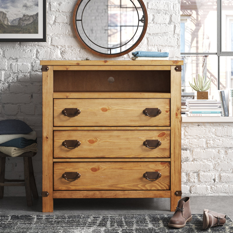 Commode média 3 tiroirs Cedartown
