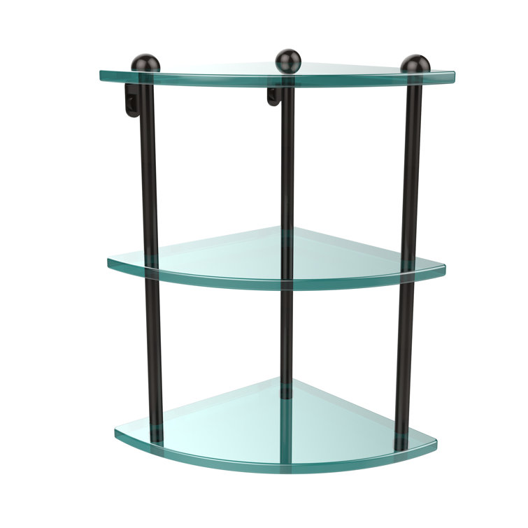 Gober 3 Piece Triangle Corner Shelf