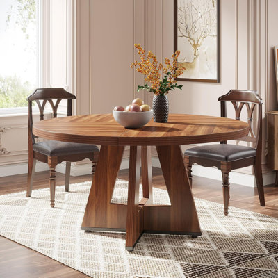 Round Dining Table for 4 People