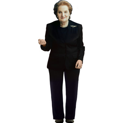 Madeleine Albright Secretary of State Cardboard Standup