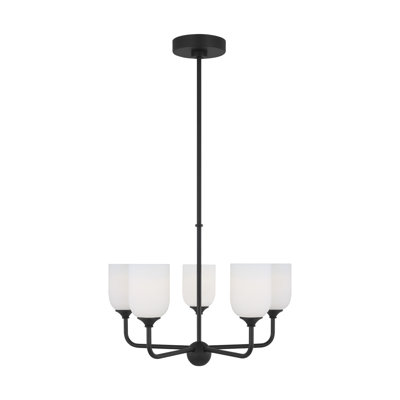 Emile Medium Chandelier from Generation Lighting 
