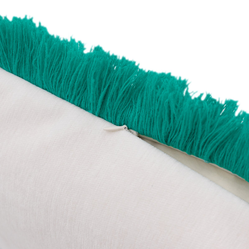 Tassels Chenille Pillow Cover