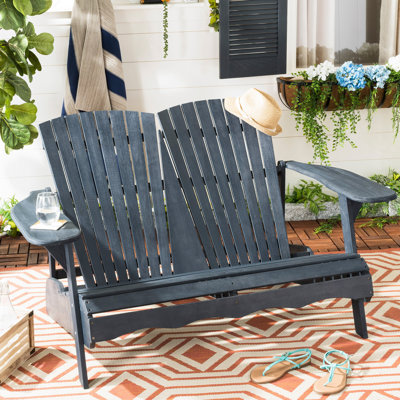 Hartnell Wooden Garden Bench by Rosecliff Heights