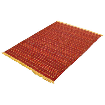 Wool Striped Indoor Rug