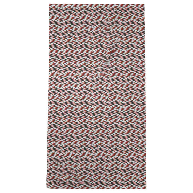 Stephenie Bath Towel, Red