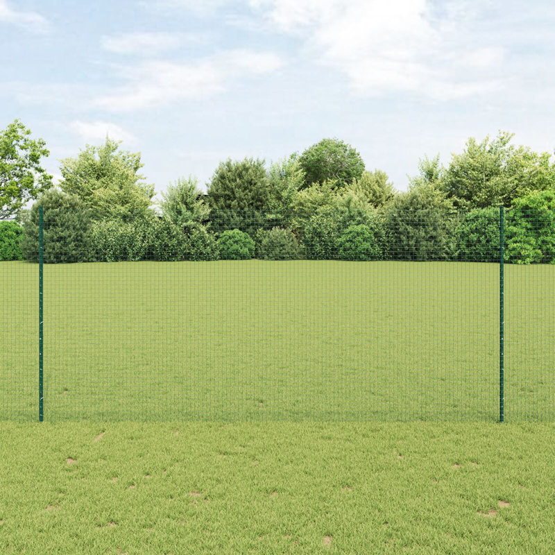 140cm H x 5000cm W Iron Border Fencing