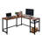 L-Shaped Metal Base Computer Desk-231084948