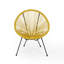 Chaise Anson (ensemble de 2) - Jaune
