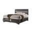Ensemble de chambre à coucher avec rangement de style traditionnel 4 pièces en bois-636862006