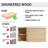 40" Wall Mounted Single Bathroom Vanity with Ceramic Top-630181581