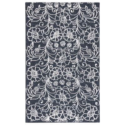 Tapis floral touffeté à la main Marbella