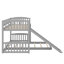 Lit mezzanine simple avec glissoire et échelle-1841651219