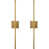 Brushed Brass est en rupture de stock