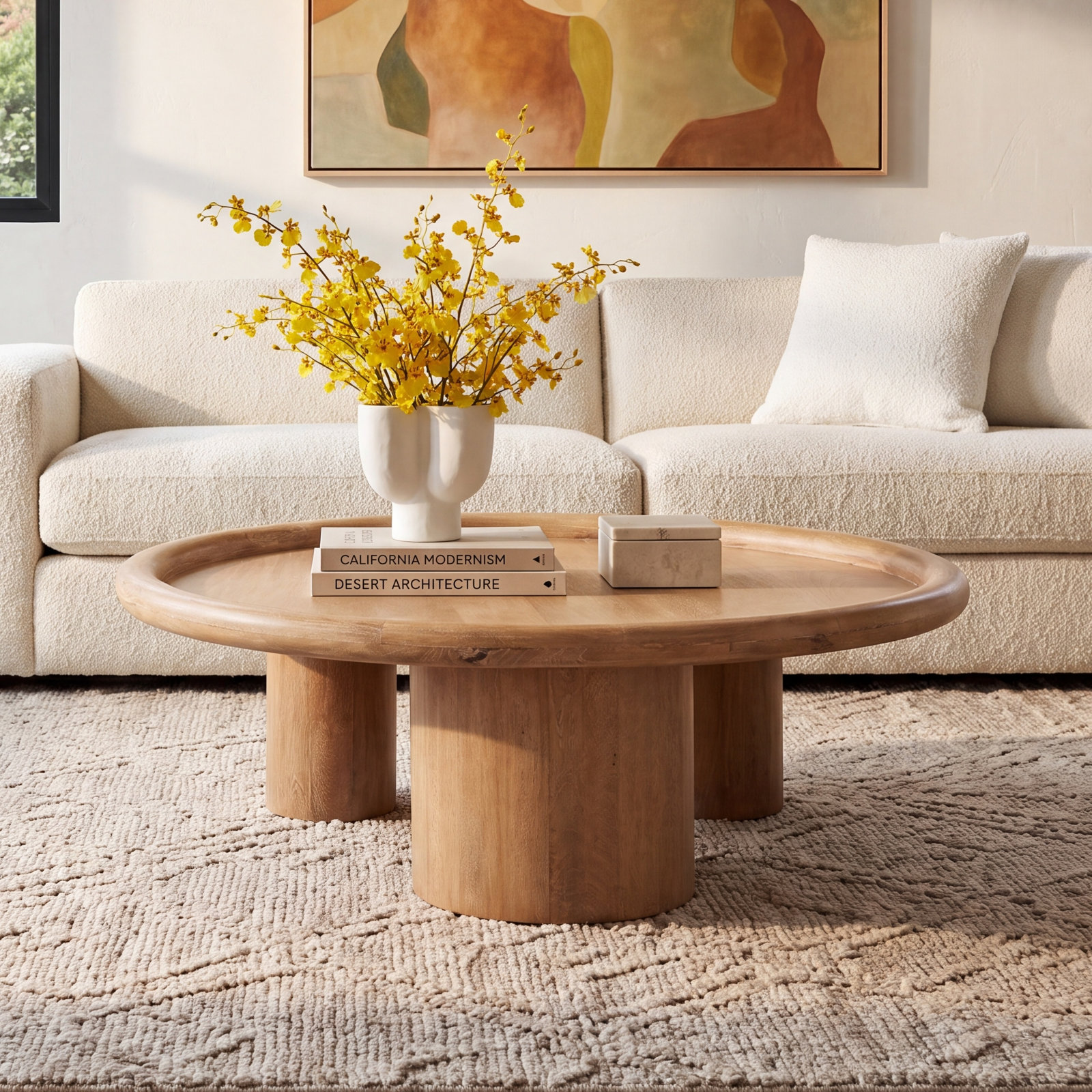 Aalin 44" Mango Coffee Table